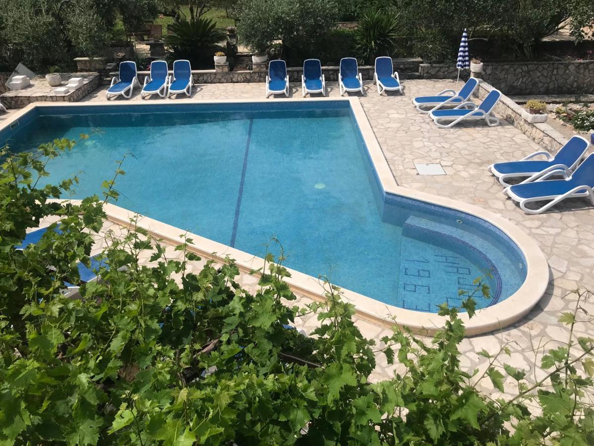 Spacious Bedroom For Two With Pool View - Pansion Hajduk Korcula Bagian luar foto